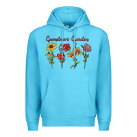 Ocean Blue grandma's garden Premium Hoodie - MaliasSmallBusiness
