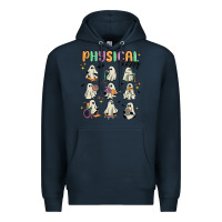 Navy physical therapy Premium Hoodie - MaliasSmallBusiness