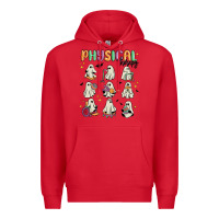 Red physical therapy Premium Hoodie - MaliasSmallBusiness