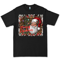 Black merry Christmas Premium Tee - CowhideDigitalArt