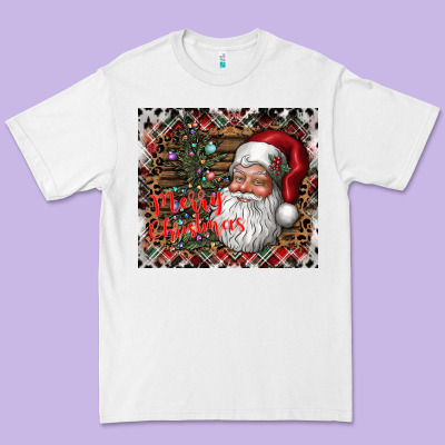 Merry Christmas Premium Tee Designed By Cowhidedigitalart