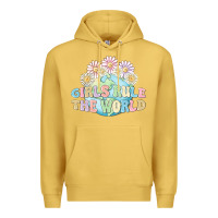 Antique Gold girls run the world Premium Hoodie - MaliasSmallBusiness
