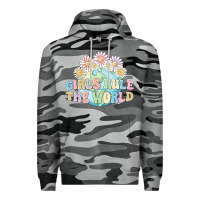 Slate Camo girls run the world Premium Hoodie - MaliasSmallBusiness