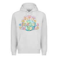 Dove Grey girls run the world Premium Hoodie - MaliasSmallBusiness