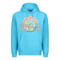Ocean Blue girls run the world Premium Hoodie - MaliasSmallBusiness