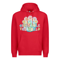 Red girls run the world Premium Hoodie - MaliasSmallBusiness