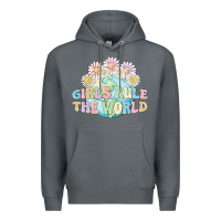 Rock girls run the world Premium Hoodie - MaliasSmallBusiness