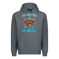 Rock i'm freaking freezing Premium Hoodie - MaliasSmallBusiness