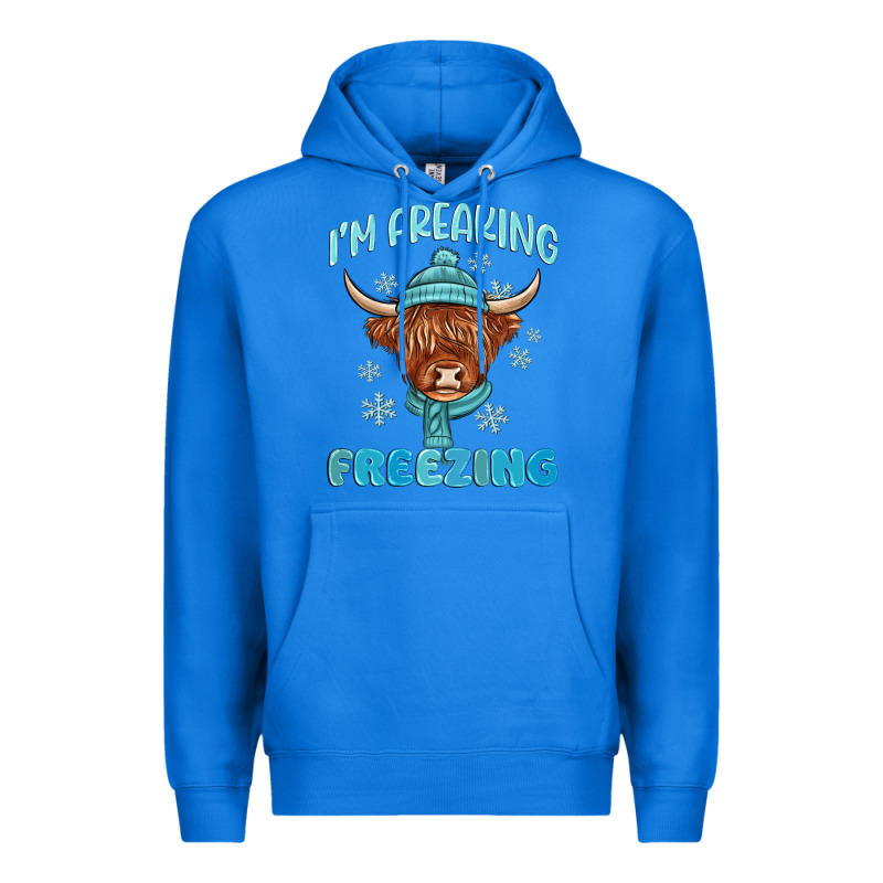 I'm Freaking Freezing Premium Hoodie by MaliasSmallBusiness | Teevron