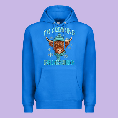 Premium Hoodie i'm freaking freezing