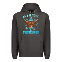 Smoke i'm freaking freezing Premium Hoodie - MaliasSmallBusiness