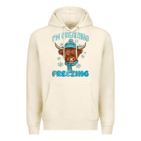 Tofu i'm freaking freezing Premium Hoodie - MaliasSmallBusiness