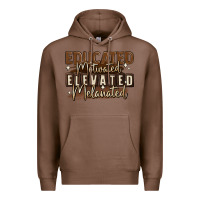 Chestnut educated motivated elevated melanated Premium Hoodie - MaliasSmallBusiness