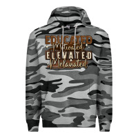 Slate Camo educated motivated elevated melanated Premium Hoodie - MaliasSmallBusiness