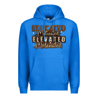 True Royal educated motivated elevated melanated Premium Hoodie - MaliasSmallBusiness