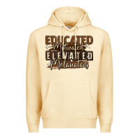 Pina Colada educated motivated elevated melanated Premium Hoodie - MaliasSmallBusiness