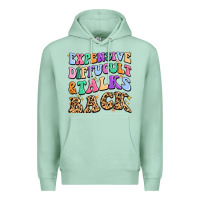 Seafoam expensive diffucult and talks back Premium Hoodie - MaliasSmallBusiness
