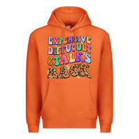 Carrot expensive diffucult and talks back Premium Hoodie - MaliasSmallBusiness