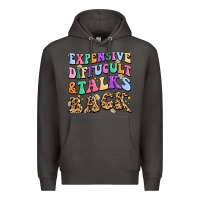 Smoke expensive diffucult and talks back Premium Hoodie - MaliasSmallBusiness