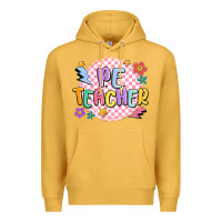 Mustard pe teacher Premium Hoodie - MaliasSmallBusiness