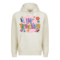 Oatmeal Heather pe teacher Premium Hoodie - MaliasSmallBusiness
