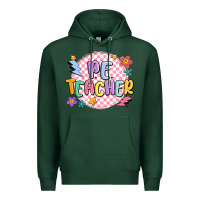 Sports Green pe teacher Premium Hoodie - MaliasSmallBusiness