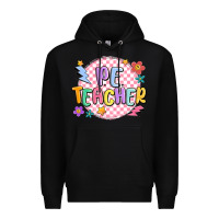 Black pe teacher Premium Hoodie - MaliasSmallBusiness