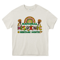 Cream national hispanic heritage month Heavy Core Tee - BundleAndBundleShop