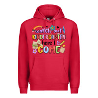 Cardinal watch out kindergarten here i come Premium Hoodie - MaliasSmallBusiness