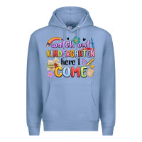 Colony Blue watch out kindergarten here i come Premium Hoodie - MaliasSmallBusiness