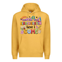 Mustard watch out kindergarten here i come Premium Hoodie - MaliasSmallBusiness