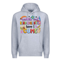 Heather Grey watch out kindergarten here i come Premium Hoodie - MaliasSmallBusiness