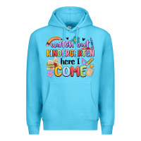 Ocean Blue watch out kindergarten here i come Premium Hoodie - MaliasSmallBusiness