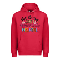 Cardinal not bossy just aggressively helpful Premium Hoodie - MaliasSmallBusiness