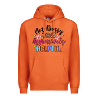 Carrot not bossy just aggressively helpful Premium Hoodie - MaliasSmallBusiness