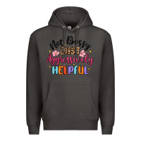Smoke not bossy just aggressively helpful Premium Hoodie - MaliasSmallBusiness