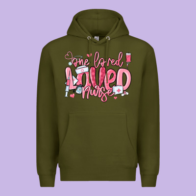 Premium Hoodie one loved nurse valentine's day