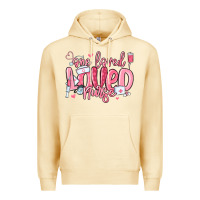 Pina Colada one loved nurse valentine's day Premium Hoodie - MaliasSmallBusiness