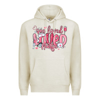 Oatmeal Heather one loved nurse valentine's day Premium Hoodie - MaliasSmallBusiness