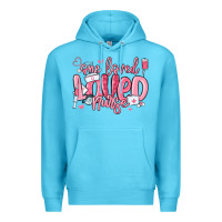 Ocean Blue one loved nurse valentine's day Premium Hoodie - MaliasSmallBusiness