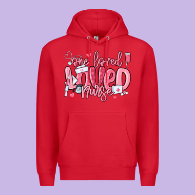 Premium Hoodie one loved nurse valentine's day