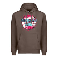 Coffee birthday girl Premium Hoodie - MaliasSmallBusiness