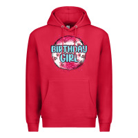 Cardinal birthday girl Premium Hoodie - MaliasSmallBusiness