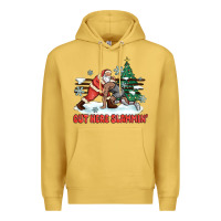 Antique Gold out here slammin' Premium Hoodie - MaliasSmallBusiness