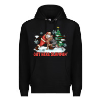 Black out here slammin' Premium Hoodie - MaliasSmallBusiness