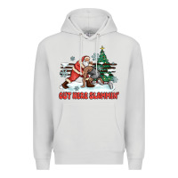 Dove Grey out here slammin' Premium Hoodie - MaliasSmallBusiness