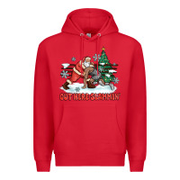 Red out here slammin' Premium Hoodie - MaliasSmallBusiness