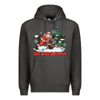 Charcoal Heather out here slammin' Premium Hoodie - MaliasSmallBusiness