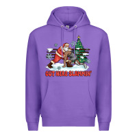 Purple out here slammin' Premium Hoodie - MaliasSmallBusiness