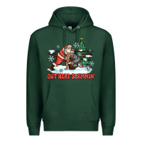 Sports Green out here slammin' Premium Hoodie - MaliasSmallBusiness